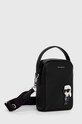 Karl Lagerfeld saszetka skórzana 230W3042 czarny AA00