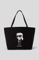 чорний Бавовняна сумка Karl Lagerfeld Unisex