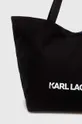 Βαμβακερή τσάντα Karl Lagerfeld  60% Ανακυκλωμένο βαμβάκι, 40% Βαμβάκι