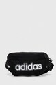 Чанта за кръст adidas текстилен черен HT4777