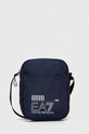 Сумка EA7 Emporio Armani гладкий темно-синій 245086.CC940