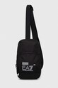 Чанта през рамо EA7 Emporio Armani надпис черен 245087.CC940