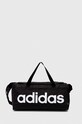 Športna torba adidas Performance Essentials Linear Medium Potisk črna HT4743
