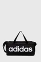 čierna Športová taška adidas Performance Essentials Linear Medium Unisex