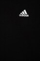 Хлопчик Дитяча бавовняна футболка adidas G 3S BF H44670 чорний