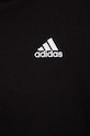 adidas t-shirt bawełniany dziecięcy czarny HR5809