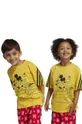 żółty adidas t-shirt dziecięcy x Disney Chłopięcy