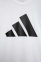 biały adidas t-shirt dziecięcy U TR-ES LOGO