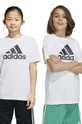 bijela Dječja pamučna majica kratkih rukava adidas U BL Za dječake