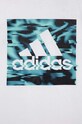 adidas t-shirt bawełniany dziecięcy biały IB9140