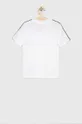 Детская хлопковая футболка adidas U 3S  Основной материал: 100% Хлопок Резинка: 95% Хлопок, 5% Эластан