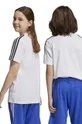 Otroška bombažna kratka majica adidas U 3S Fantovski