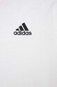 Παιδικό βαμβακερό μπλουζάκι adidas U 3S λευκό IC0605