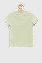 Calvin Klein Jeans t-shirt bawełniany dziecięcy IU0IU00267.PPYX zielony SS23