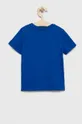 Dětské bavlněné tričko Calvin Klein Jeans modrá