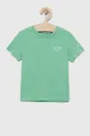 zelena Otroška bombažna kratka majica Calvin Klein Jeans Fantovski