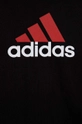 crna Dječja pamučna majica kratkih rukava adidas U BL 2 TEE