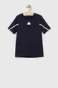 темно-синій Дитяча бавовняна футболка adidas B D4GMDY Для хлопчиків