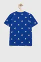 Παιδικό βαμβακερό μπλουζάκι adidas LK BLUV CO  100% Βαμβάκι