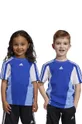 голубой Детская хлопковая футболка adidas LK CB CO TEE Для мальчиков