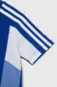 блакитний Дитяча бавовняна футболка adidas LK CB CO TEE