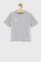 szary adidas Performance t-shirt dziecięcy TABELA 23 JSY Chłopięcy