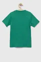 Παιδικό βαμβακερό μπλουζάκι adidas U 3S πράσινο