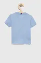 Παιδικό βαμβακερό μπλουζάκι Tommy Hilfiger χλωμό λευκό