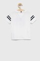 Dětské tričko Tommy Hilfiger KB0KB08023.PPYX bílá SS23