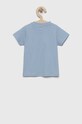 Guess t-shirt bawełniany niemowlęcy I3RI00.K8HM0.PPYX niebieski SS23