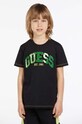 Guess t-shirt dziecięcy L3RI01.K8HM3.PPYX czarny