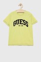 Guess t-shirt dziecięcy L3RI01.K8HM3.PPYX zielony SS23