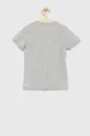 Παιδικό βαμβακερό μπλουζάκι Guess γκρί