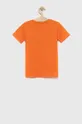 Дитяча бавовняна футболка Guess помаранчевий