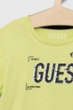 Guess t-shirt bawełniany dziecięcy 100 % Bawełna