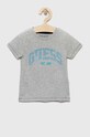 Guess t-shirt bawełniany dziecięcy wzorzyste szary N3RI07.K8HM3.PPYX