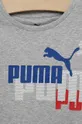 Παιδικό βαμβακερό μπλουζάκι Puma ESS+ LOGO POWER Tee B  Κύριο υλικό: 100% Βαμβάκι Πλέξη Λαστιχο: 80% Βαμβάκι, 20% Πολυεστέρας