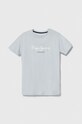 Pepe Jeans t-shirt bawełniany dziecięcy nadruk niebieski PB503493