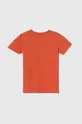 Otroška bombažna kratka majica Pepe Jeans PJL BJ oranžna