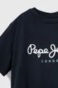 Детская хлопковая футболка Pepe Jeans 
