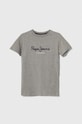 Pepe Jeans t-shirt bawełniany dziecięcy nadruk zielony PB503493