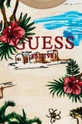 μπεζ Παιδικό βαμβακερό μπλουζάκι Guess