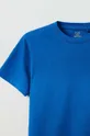 OVS tricou de bumbac pentru copii albastru