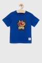 niebieski adidas Originals t-shirt bawełniany dziecięcy x Pixar Chłopięcy