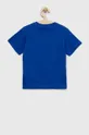 Otroška bombažna kratka majica adidas Originals x Pixar modra