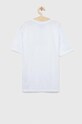 EA7 Emporio Armani t-shirt bawełniany dziecięcy 3RBT58.BJ02Z biały SS23