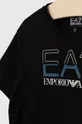 Dječja pamučna majica kratkih rukava EA7 Emporio Armani  100% Pamuk