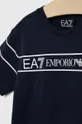 Παιδικό βαμβακερό μπλουζάκι EA7 Emporio Armani  100% Βαμβάκι