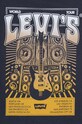Fiú Levi's gyerek pamut póló 8EH894 sötétkék
