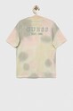 Chłopiec Guess t-shirt bawełniany dziecięcy L3GI11.K8HM3.PPYX zielony